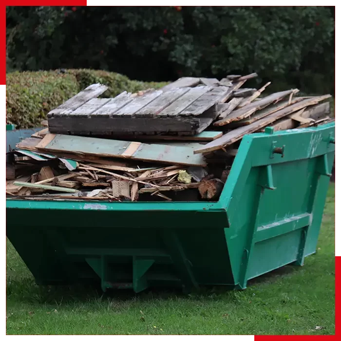 Louer une benne à déchets verts 
